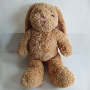 *SOLD* Build A Bear Tan Brown Bunny Rabbit Plush 15"